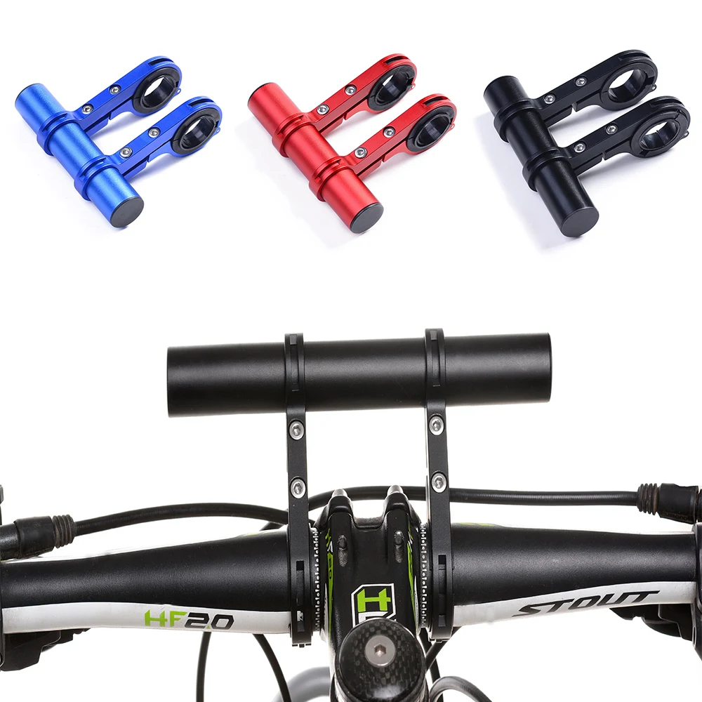 2 Frames 10CM Aluminium Alloy Bike Bicycle HandleBar Bracket Holder