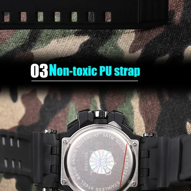 SMAEL Brand Men kwarcowy zegarek cyfrowy męskie zegarki sportowe S Shock męski zegar Relogios męskie LED wodoodporny zegarki na rękę 1509 tanie i dobre opinie Dual Display Wristwatches Quartz Wristwatches Alarm Back Light Water Resistant Rattrapante Multiple Time Zone Chronograph Perpetual Calendar Shock Resistant Stop Watch Complete Calendar Auto Date LED display SMAEL Brand Men kwarcowy zegarek cyfrowy męskie zegarki sportowe S Shock męski zegar Relogios męskie LED wodoodporny zegarki na rękę 1509 tanie i dobre opinie Dual Display Wristwatches Quartz Wristwatches Alarm Back Light Water Resistant Rattrapante Multiple Time Zone Chronograph Perpetual Calendar Shock Resistant Stop Watch Complete Calendar Auto Date LED display