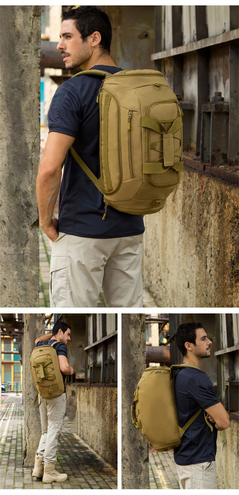 35L Military Backpack Rucksack Tactics Molle Army Bags Nylon Waterproof 14 Inch laptop Package Camera Bag Men Travel Bag