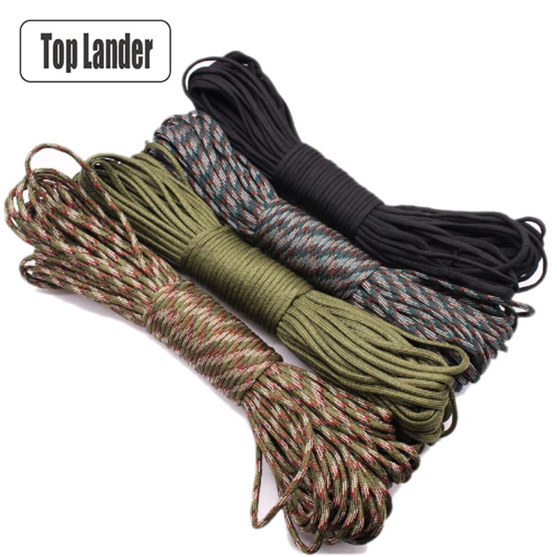 6 Stücke £ 550 Nylonschnur Fallschirm Seil Lanyard für Camping 6 Stücke £ 550 Nylonschnur Fallschirm Seil Lanyard für Camping