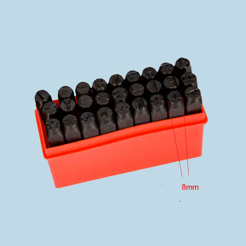 8mm Stamp Alphabet Stamp Letter Punch Craft Metal Die Punch Die Letter