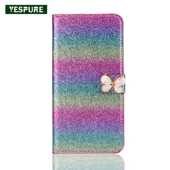 

YESPURE TPU+Leather Mobile Full Back Cover for Apple Iphone 7 Card Pocket Holder Fancy Fundas Para Celular 4.7 Inch Phone Bags