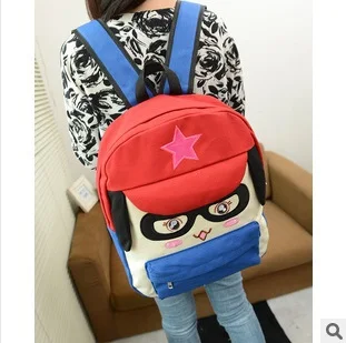 oneT Free shipping new cartoon backpack han edition trend children school students college women's wind rucksack canvas bag | Багаж и