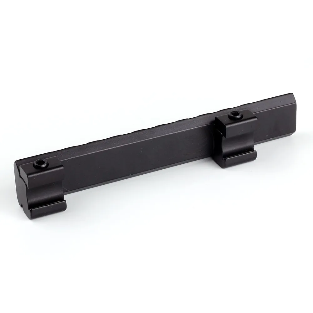 Aluminum Alloy 11mm Dovetail to 20mm Picatinny Weaver Rail Mount Adapter 10 Slots 125mm Length For Hunting Air Gun Rifle Scope (4)