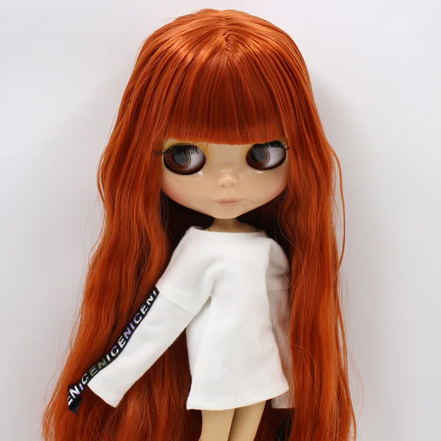 blythe doll red hair