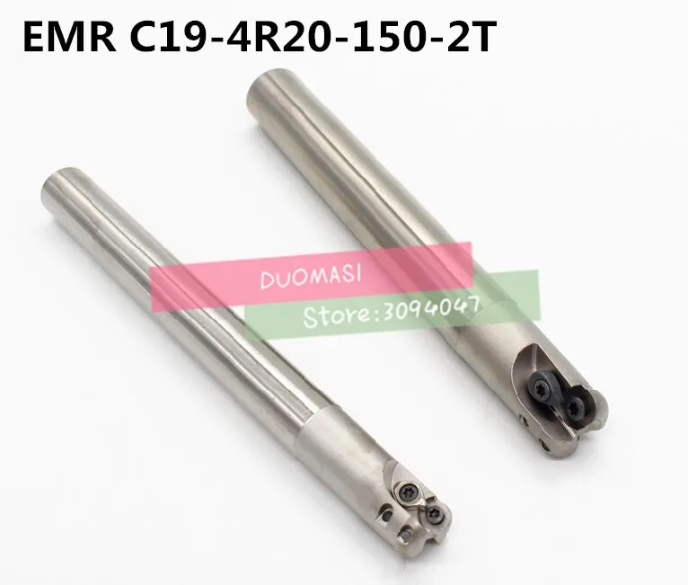 

EMR C19-4R20-150-2T R4 индексируемая Концевая фреза, Фрезерный инструмент, R4 тороидальная фреза для фрезерного станка, диаметр 2F 20 мм RPMT0802MO, Фрезерный резак