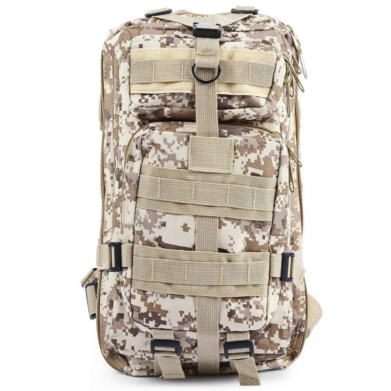 3P тактический рюкзак военный рюкзак 600D Оксфорд спортивная сумка 30л для кемпинга альпинистская сумка путешествия Туризм рыболовные сумки Горячая Распродажа - Цвет: MARPAT DESERT