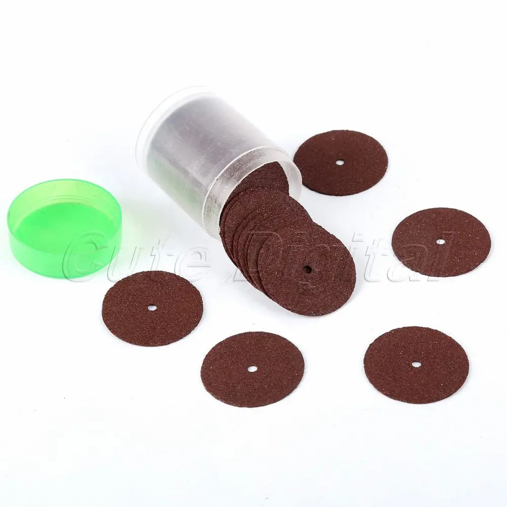 36pcs/set 24mm Abrasive Disc cutting discs Reinforced Cut Off Grinding Wheels Rotary Blade Red Disc Hobby Tool dremel acesorios