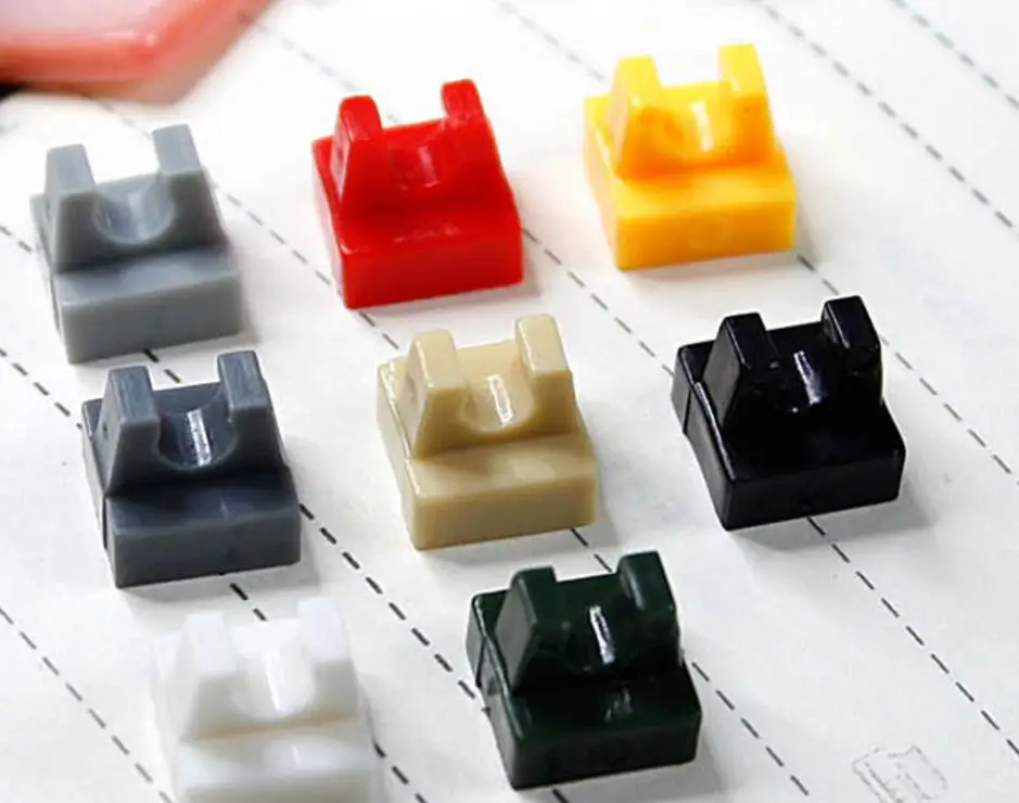 

Bulk Tile Modified 1 x 1 1x1 with Clip DIY Block Brick Parts Compatible with All other brand Assemble Particles