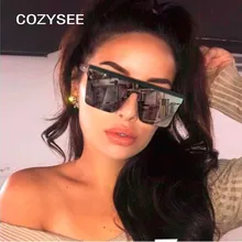 Модные квадратные солнцезащитные очки для женщин брендовая дизайнерская черная оправа солнцезащитные очки для женщин мужские очки женские очки Оттенки UV400