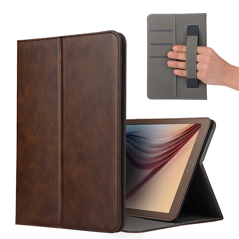 

PULeather Case For Samsung Galaxy Tab S 10.5 inch T800 T805 SM-T800 SM-T805 TabS Handheld Premium Flip Smart Tablet stand Holder