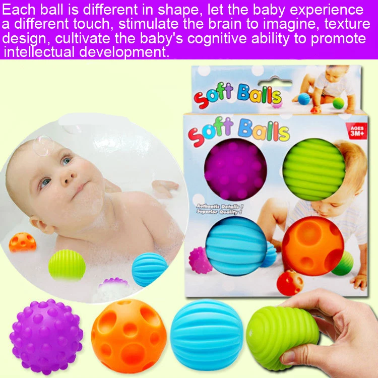 

6 PCS/lot Bath Toy Swimming Pool Baby Kids Water sprayed intellectual development Soft Rubber Toys Boys Girls Safe Material DS19