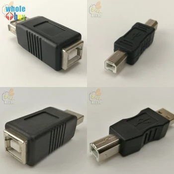 

200pcs/lot USB 2.0 Female to female / male to male / female to male Plug Extend Adapter Converter for PC Computer Phone Printer