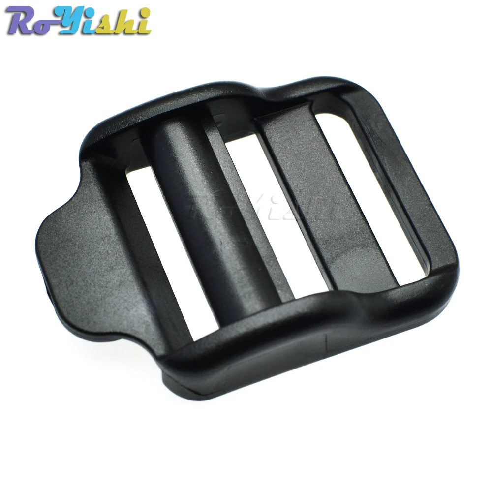 1" Plastic Ladder Lock Slider Buckle Adjustable for Backpack Straps
