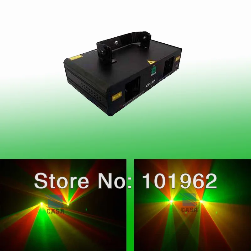 

Double 300mW Red Green Yellow Mix color moving head beam dj disco stage lights
