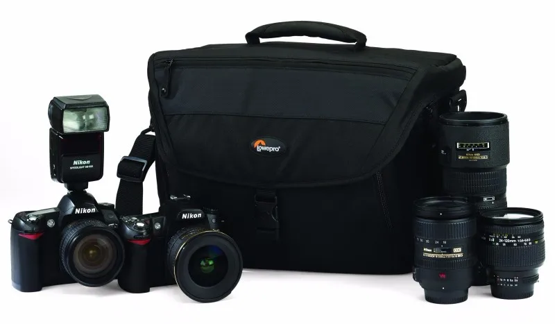 Черный Lowepro Nova 200 AW Сумка на одно плечо, Камера сумка для путешествий, чтобы взять крышка