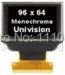 

0.95 inch 25PIN White SPI OLED LCD Screen SSD1305 Drive IC 96*64 I2C Parallel Interface
