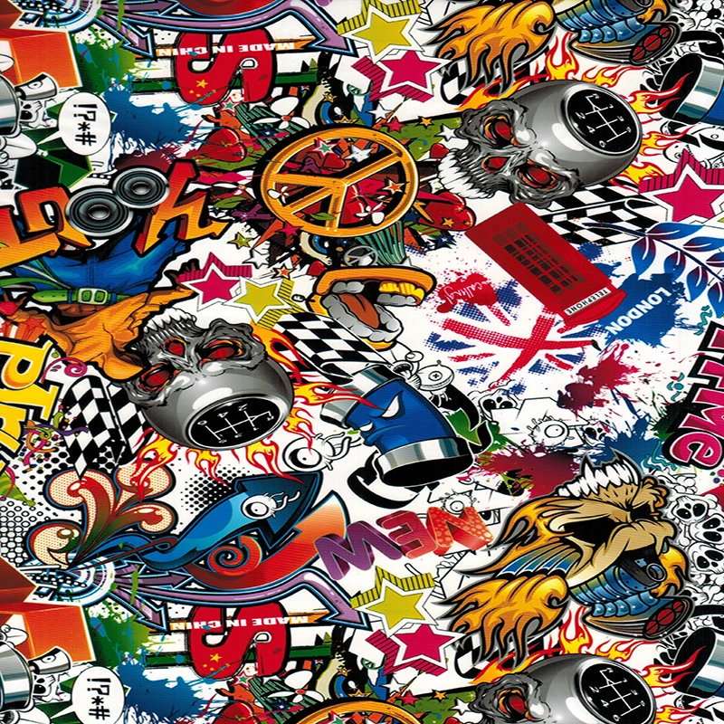 

CSCY9095 0.5mX20m гидрографическая пленка мультяшная пленка для переноса воды