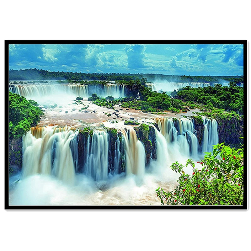 5D Diamond Painting Landscape Cross Stitch DIY Scenery Embroidery Rhinestones Handmade Gift | Дом и сад