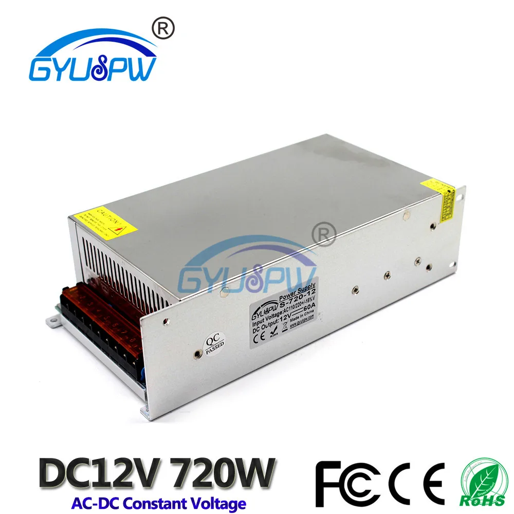 12V720W