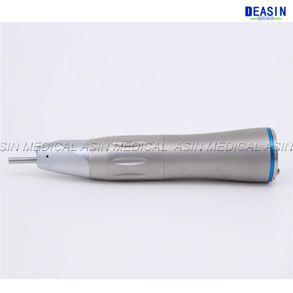 Peça de Mão 1:1 para Micromotor Fibra Óptica Reta Baixa Velocidade Dental Led Deasin Warer Spray Interno 1 Pcs x 11 Clareamento dos dentes