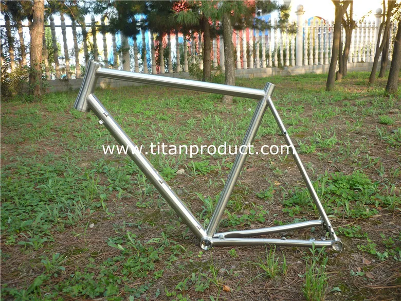 Cheap Titanium Road Frame with flat mount 7 Cheap Titanium Road Frame with flat mount 7