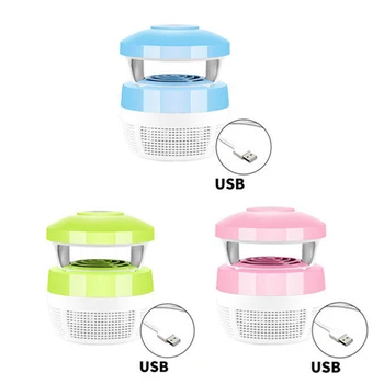 

6 Lamp LED Electronic Mosquito Killer Indoor Mosquito Trap Inhaled Fly USB Charger Anti Mosquito Repellent Light Insect Killer