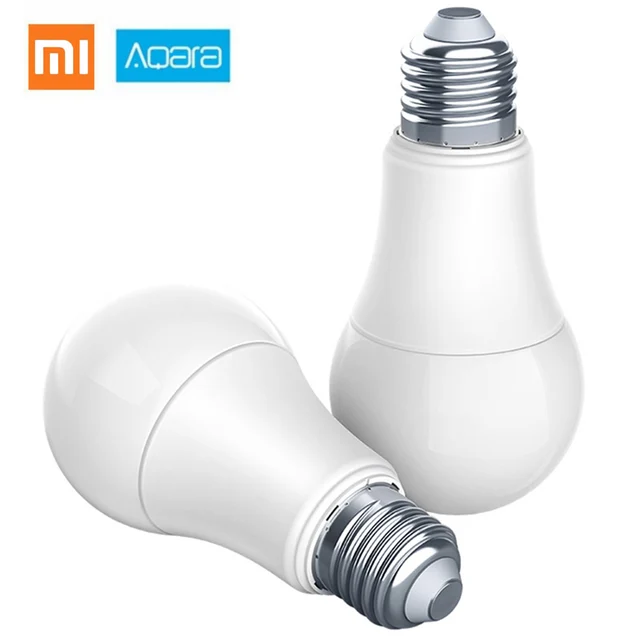 Xiaomi Aqara 9 W умный дом Белый Светодиодный лампочки голос Управление работы с домашней аптечки Aqara App дистанционного Управление Цвет регулируемый