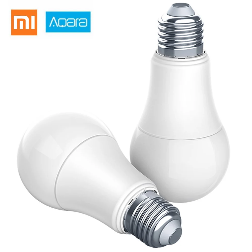 

Aqara 9W Smart Home White Color Adjustable LED Bulb Light Voice Control Work With Home Kit Aqara App Remote Control