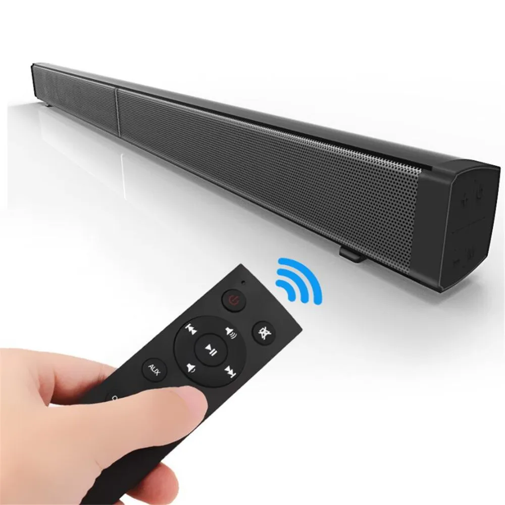 Bluetooth звук бар Беспроводной и проводной аудио дома Театр Саундбар 2 0 канала на