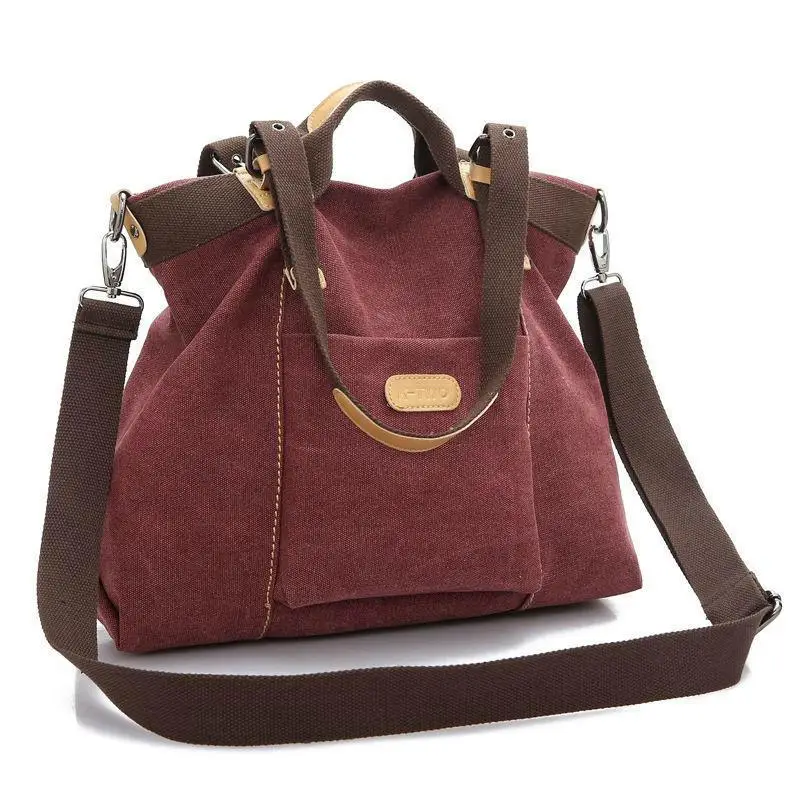 Tote Handbag Women Canvas Bag Handbags Fashion Shoulder Big Messenger Bags Hobo |