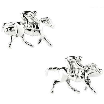 

C-MAN Luxury shirt RIDE cufflink for mens Brand cuff buttons cuff links High Quality Silver abotoaduras Jewelry