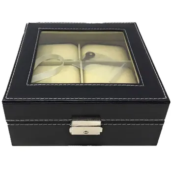 

Multicolor jewelry and watchmaker square with 6 departments