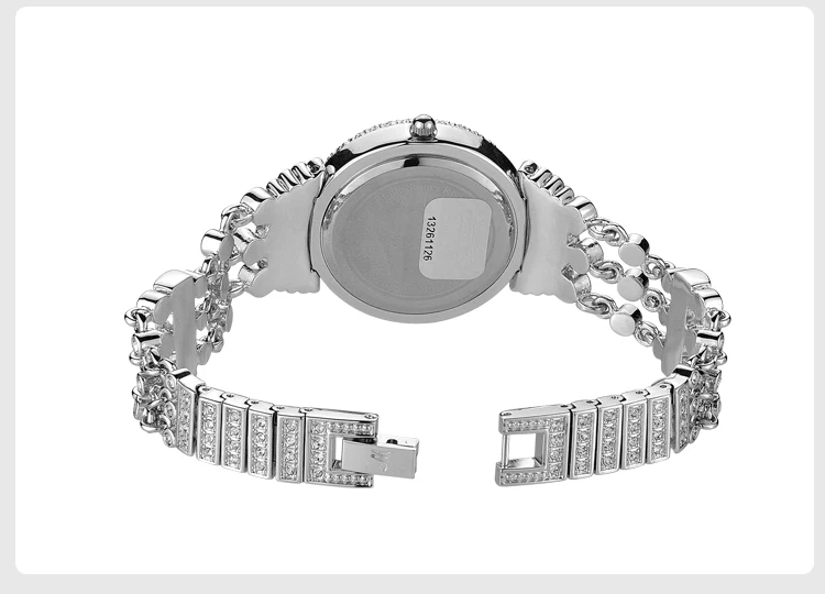 cristais vestido reloj montre femme f6627