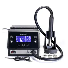 Умный ЖК-дисплей с сенсорным экраном, станция для демонтажа 1300 Вт, станция горячего воздуха для ремонта мобильных телефонов, компьютеров, бытовой техники