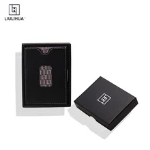 LLH Новая акция Высокое качество кожа Универсальный Fashioion бизнес держатель для карт мини для мужчин кошелек Коускин Мужской подарок тонкий