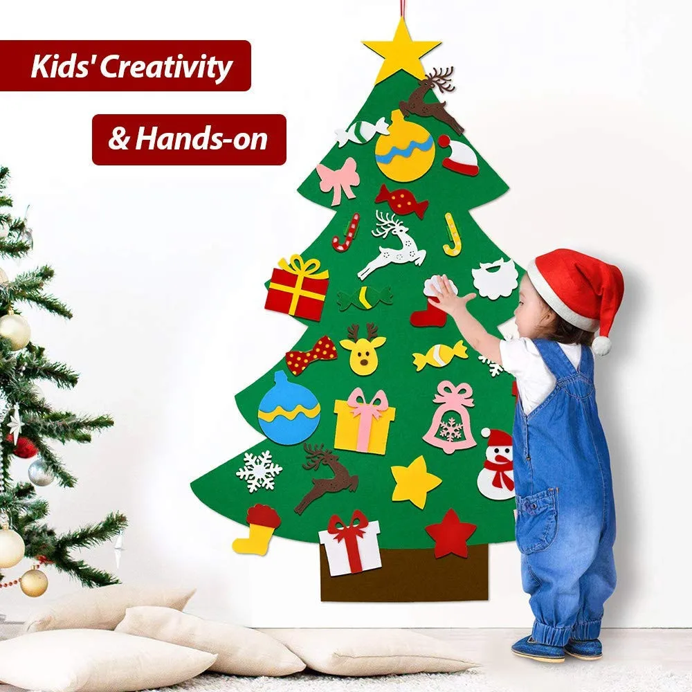 3D DIY Felt Christmas Tree New Year Kids Gifts Toys Artificial