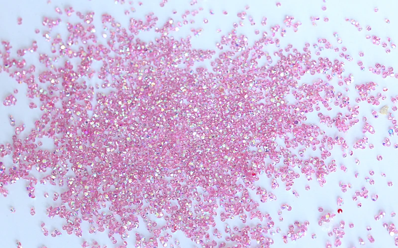 Micro zircon rhinestone roseAB (3)