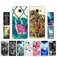 Чехол для телефона s для samsung Galaxy A3 A5 TPU Fundas Para Coque чехол для телефона С Рисунком Тигра для Galaxy A7