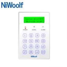 433 МГц Беспроводной клавиатура для PG103/W2B/Аварийная сигнализация wifi gsm Поддержка сенсорная клавиатура RFID карты