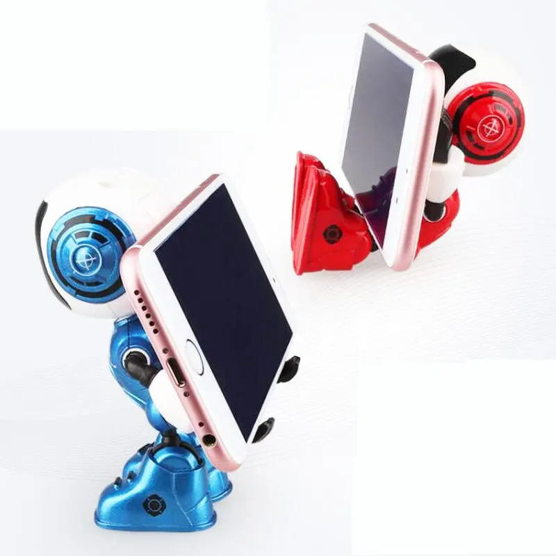 Multi-function MIni Robot Touchable Control DIY Modeling Talk Dance Smart RC Robot Phone Holder Robots Toys for Children Gifts