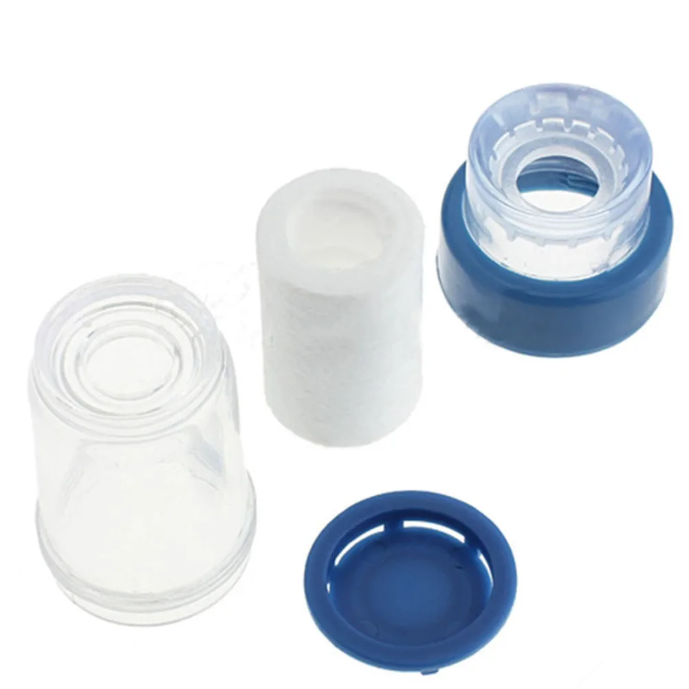 

5pcs PP Replacement Filter for Kitchen Faucet Tap Head Water Clean Purifier 2.3*2.3*3.6cm Cartridge Not Included