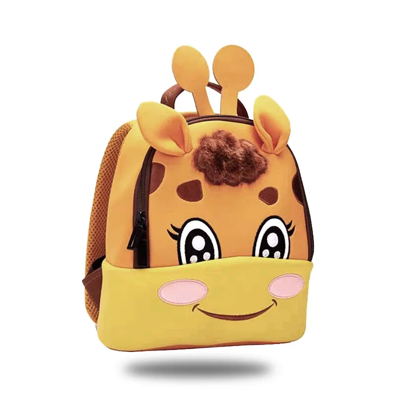 

2019 new fashion children's unicorn skin bag girl boy cute 3D animal student children's bag