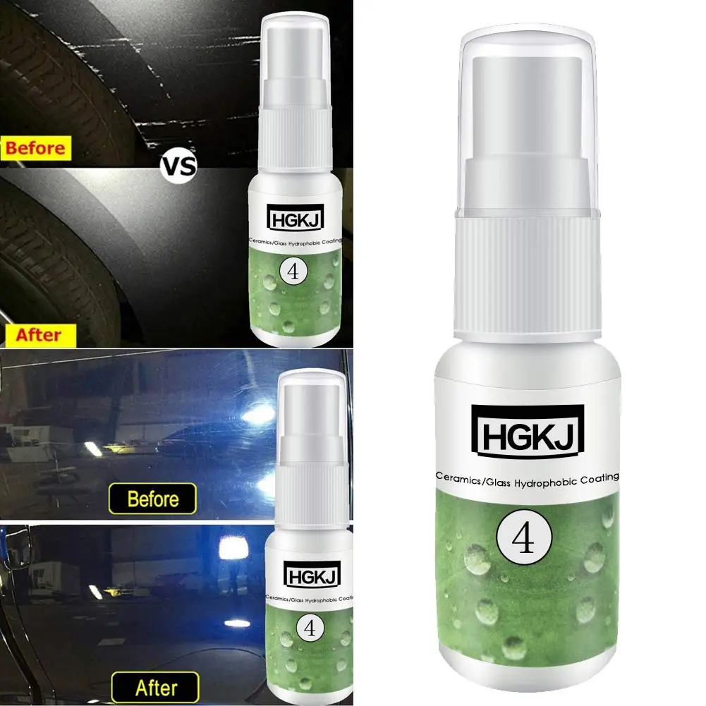 

20/50ml Car Hydrophobic Coating HGKJ-4 Rainproof Agent Anti Rain Spray for Ceramic Rear Mirror Glass Car Styling