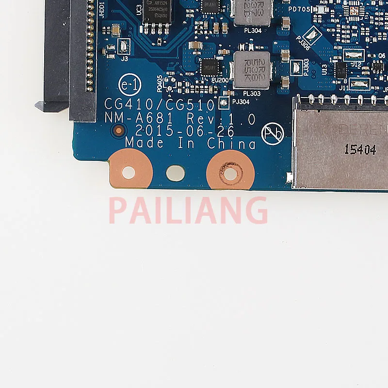 PAILIANG материнская плата для ноутбука Lenovo Ideapad 100 14IBD PC I3 5005U 5B20K50557 CG410/CG510 NM