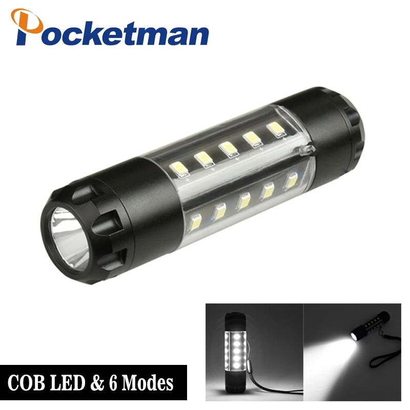 

NEW Powerful Mini Q5 LED Flashlight Outdoor Camp Hunt Lamp Light 6 Modes Tactical lanterna Torch AA or 14500