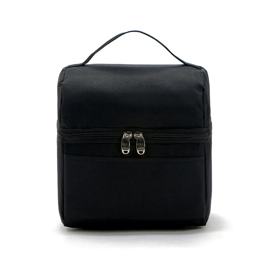 

Cooler Lunch Box Patchwork Nylon Lunch Thermal Bags Insulation Cooler Box Kids Insulated Portable Thermal Bags for Food