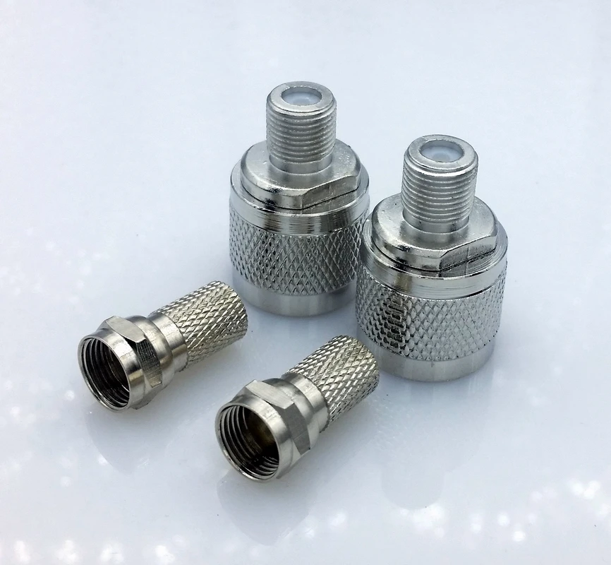 Free shipping 75 5 F type connector + L16 N type to F type connector