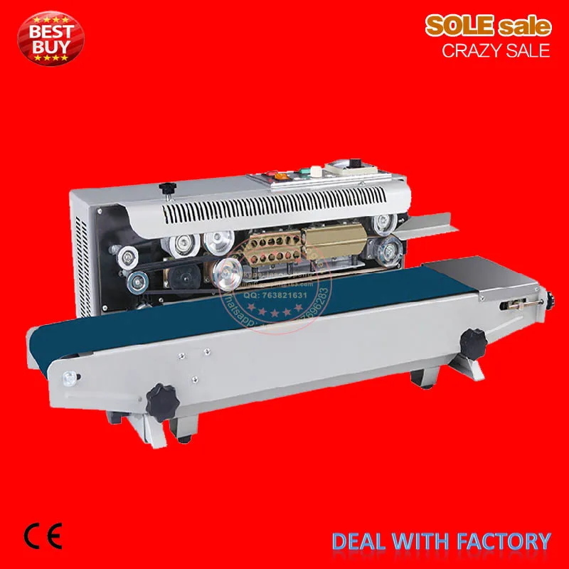 Automatic bags sealing machine, food package sealer plastic bag sealer