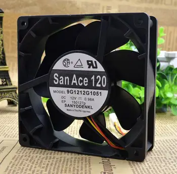 

SANYO 12038 12V 0.98A 120*120*38MM 9G1212G1051 three wire inverter fan
